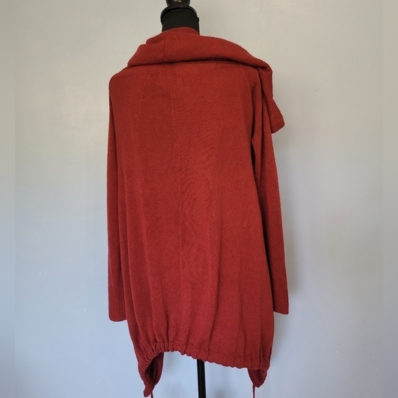 SHAE Anthropologie Knit Cardigan Size XS in Red Pomegrante - Picture 2 of 13